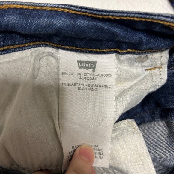 Levi's Bold Curve Boot Cut Women's Size 8/29 Blue Jeans Dark Wash Denim Western - Picture 6 of 11